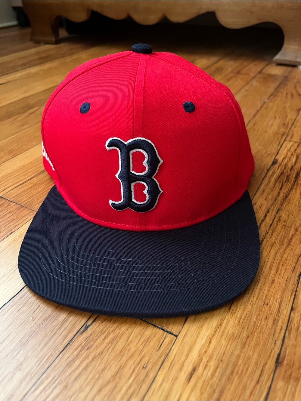 Boston Red Sox Snapback Hat - Red & Navy